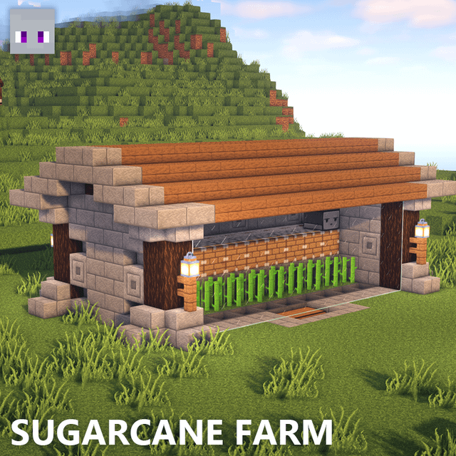 I made a small sugarcane farm design.