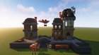 I built small steampunk town!