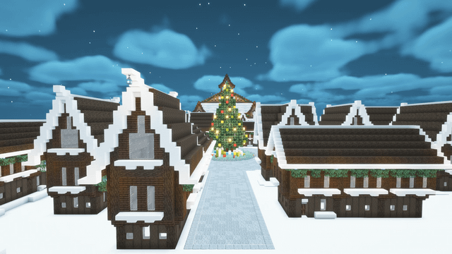 I Spent 8 Hours Building a Christmas Kingdom (Timelapse Link in Comments)