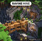 I created a Mine Entrance in a ravine!